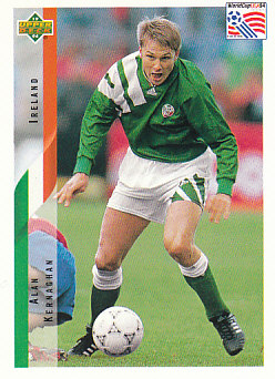 Alan Kernaghan Republic of Ireland Upper Deck World Cup 1994 Eng/Spa #212